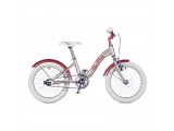 Велосипед 16" AUTHOR  Bello II, с боковыми колесами,цвет-бежевый // коричневый